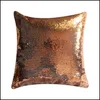 Pillow Case Various Styles Sequin Pillow Case Fashion Pillowcase Decoration Gift Drop Delivery 2021 Home Garden Textiles Bedding Mjbag Dhtog