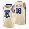 Tryck 2022 New City Basketball Jerseys 18 Milton Charles 20 Georges Shake Niang 21 Embiid 22 Matisse Joel Thybulle 23 Bassey High