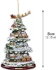 Ornamentos de árvore de Natal pendurados decorações de Natal criativas acrílico Presentes de boneco de neve bbb15948