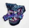 unique shape bag 3.5g cannatique roadawg cherry blue zlurpee Special shaped Die Cut mylar bags cali packs