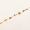 Klassieke schakelketting luxe armbanden Mode-sieraden 18k gouden bedelkraal Zomer schuifarmbanden Kralen Europese persoonlijkheidsstijl 3263303