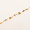 Klassieke schakelketting luxe armbanden mode-sieraden 18k gouden bedelkraal zomer schuifarmbanden kralen Europese persoonlijkheidsstijl 6115041