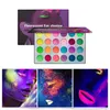 Lidschatten 24 Farben leuchtende Lidschatten-Make-up-Pailletten für Tmaquillagehe Dark Maquillaje Facial Glow Whole7570251