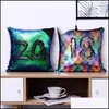 Pillow Case Various Styles Sequin Pillow Case Fashion Pillowcase Decoration Gift Drop Delivery 2021 Home Garden Textiles Bedding Mjbag Dhtog