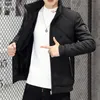 Autumn Winter Jacket Men Casual Stand Collar Cotton vadderade varma rockar Slim Fit Korean Fashion Jackets Streetwear Smart Coat