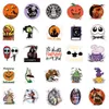 100pcs Happy Halloween naklejki Cute Cartoon Pumpkin Monster Skull Naklejki do walizki na gitarze laptopa butelka z wodą