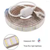 Strips LED Strip Light US 110V Waterproof Tape Diode SMD2835 264Leds/m Lights Super Bright Flexible Ribbon Stripe Fita De