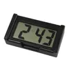 Interiördekorationer Bracket Clock Car Digital Display Dashboard Datum Elektronisk LCD -skärm Mini 1 PC