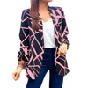 Women's Suits Washable Casual Spring Autumn Office Lady Formal Suit Jacket Skin-Touching Women Blazer Single-breasted Placket Streetwear