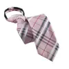 Kvinnor Plaid Neck Tie Girls Japanese Style For JK Uniform Söt slipsskolan tillbehör