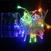 Strings Holiday LED String 10M 80LED Icicle Light 3 Battery Operated Waterproof Fairy Christmas Tree Guirlande Lumineuse