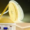 Streifen 220 V LED-Streifen 2835 120 LEDs/m mit Ein/Aus-Schalter, hohe Helligkeit, flexibles Band, IP67 wasserdichtes Licht.