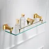 Badkamer planken zwarte muur hangende 2-laags mand mandruimte aluminium organizer doucheruimte opbergplank rek