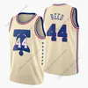 Печать 2022 New City Basketball Jerseys 30 Furkan Korkmaz 44 Пол Рид Высококачественный Джерси.