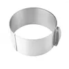 Bakeware Tools Retractable Stainless Steel Mousse Cake Mould Ring Adjustable Circle Mold Baking Tool