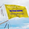 Bagetu Custom 5x8 ft ensidig nationell flagga för VM utomhus personaliserad utanför banner dubbel sömmar camping flagg gårdsskylt med mässing grommets