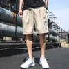 Men Summer Shorts Street Fashion Bottoms Clothes Bermuda Knee Length Hop Style Sweat Short For Men