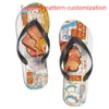 2023 Aangepaste schoenen Ondersteuningspatroonaanpassing slippers slippers sandalen heren dames sporttrainers mode