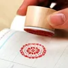 Creative Soft Wood Stamps Vintage Pattern Seal DIY Children's Reward Seal Marking LK305
