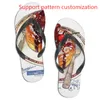 2023 Aangepaste schoenen Ondersteuningspatroonaanpassing slippers slippers sandalen heren dames sporttrainers mode