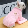 Dog Apparel Cute Fleece Pet Clothes Soft Warm Puppy Kitten Coats Pullover For Small Medium Dogs Cats Winter Cat Jacket Clothing