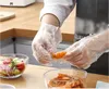 100 -stcs/tas plastic wegwerphandschoenen beschermende voedingsmiddelen Prep Glove voor keuken koken reiniging voedselbehandeling keukenaccessoires SN4200