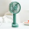 Handheld Mini Fan Furniture USB Student Dormitory Desktop Fans uppladdningsbara utomhusresor Portable Cooling Fan Mobiltelefonhållare TH0458