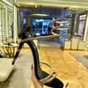 Cristalli Sandali con tacco strass impreziositi Rene Caovilla Cleo 95mm Designers Caviglia avvolgente donna sandalo con tacco alto fiore strass Scarpe da sera