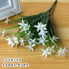 Decorative Flowers 1pc Artificial Plant Plastic Bonsai Flower Office Home Simulated Potted Tree Ornament Living Room Window Sill Decoratio