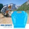 Duffel Torbalar Yüksek kapasiteli açık su torbası 10l katlanır teneke kutu pe tatsız güvenlik contası hafif içme depolama