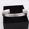 Bangle 2022 Fashion 10mm الفولاذ المقاوم للصدأ سوار الفتاة Gang Gang Women's Jewelry Gold Silver