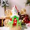 Luce natalizia Gnomo Decorazione Barba verde Svedese Santa Tomte Peluche Bambola Albero di Natale Ornamenti appesi GWB15961