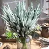 Dekorativa blommor Artificial Fake Plant Chic Rustic Plastic for Wedding Decor Table Centerpieces