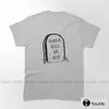 T-shirts pour hommes les rôles de genre sont morts broyeur pour hommes en plein air graphique T-Shirt haut en coton col rond Hip Hop t-shirts hauts été