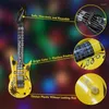 Party Decoration Large Guitar Balloon 80s 90s Rock Themed Decoraiotns Musical Instrument Inflatable Toy For Karaoke Birthday Decors