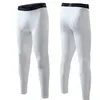 Pantalons pour hommes Collants de course pour hommes Compression Super élastique Gym Fitness Sports Leggings Longueur cheville Séchage rapide Bas Vêtements d'entraînement