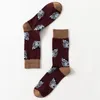 Herrensocken, Unisex, Erwachsene, Crew, Baumwolle, flaches Gesicht, Mops, Welpe, gute Hunde, OFFIZIELLES Originaldesign, 2022, Skateboard, Street Fashion, Doggy Sox