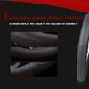 Steering Wheel Covers KADULEE Microfiber Leather Car Cover For Hondas Civics CRV BRV Fit Jazz Accords City Freed Mobilio Stream