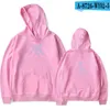 Hoodies masculinos coreano kpop grupo preto feminino em blusa rosa blusas masculinas casual moda rua camisola roupas