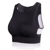 Serbatoi da donna Reggiseno sportivo da yoga scava fuori da donna 2022 Canottiera da corsa fitness traspirante Biancheria intima da notte imbottita Palestra Crop Top S-XL