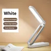 Lâmpadas de mesa Lâmpada de mesa LED dobrável portátil recarregável para crianças Leitura do quarto Night Night Light