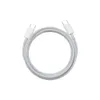 20W PD Cables de datos de carga rápida USB C a tipo C Cable 2M 6FT Tipo-C Cable de cable para Samsung Xiaomi Macbook