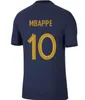 Mens French Soccer Jersey Kit Benzema Mbappe 22 23 Griezmann Pogba Kante Vuxen fotbollsskjorta Shorts and Socks Dembele Varane Giroud