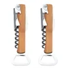 Wooden Handle Professional Wine Opener Multifunction Portable Screw Corkscrew Wine Bottle Opener JNB15980