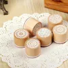 Creative Soft Wood Stamps Vintage Pattern Seal DIY Children's Reward Seal Marking LK305