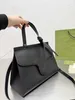 Luxury designer Marmont Bags Messenger handbag lychee grain button fashion lock and flip protective one shoulder women's tote bag