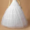 Kogel jurk bruiloft petticoat met kanten ondertak jurken 4 hoepels bruiloft accessoires