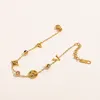 Clássico link chain pulseiras de luxo moda jóias 18k ouro charme grânulo verão slide pulseiras contas estilo personalidade europeia 6115041