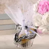 روماتيكي سوان حفل زفاف هدية الحلوى صناديق الحلوى الأنيقة احتفالات الذكرى السنوية