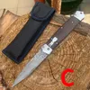 DE Swordfish Tactical Gear AUTO Folding Blade EDC Survival Knives Outdoor Camping Combat Hunting Knife Tactical EDC Automatic Knife
